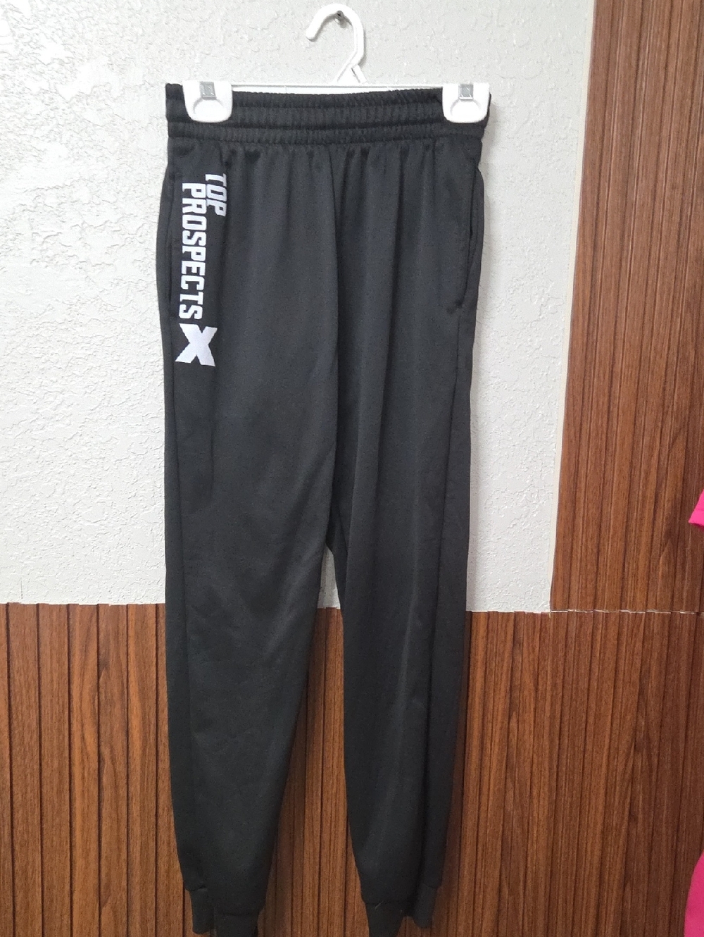 Top Prospects X Kids Black Joggers Medium Sz